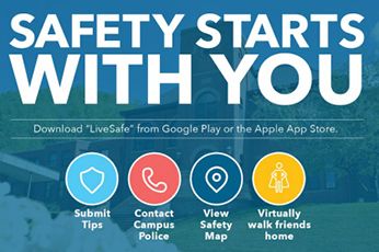 The LiveSafe app helps students look out for one another on campus.
