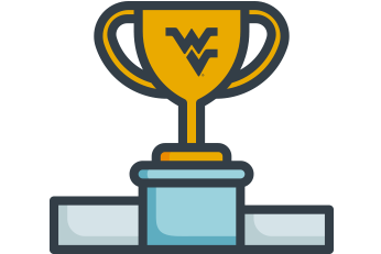 Trophy with flying WV 